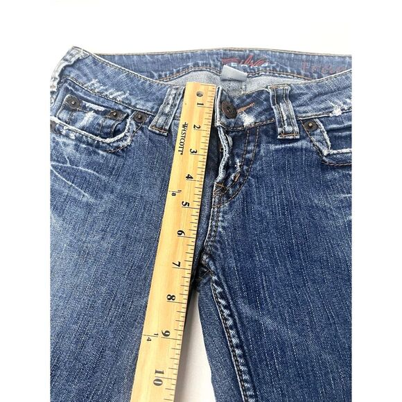 Silver JEANS CO Women's Boot Cut Medium Blue Stretch "Frances" Jeans Size 27/33 - Picture 4 of 6